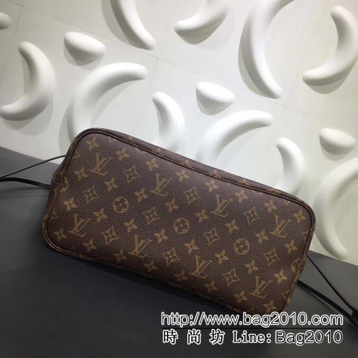 路易威登LV頂級原單M40995老花配黑邊 Neverfull 經典手袋 YDH1311